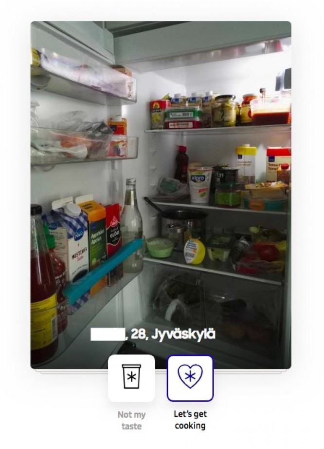 Samsung tung ra ứng dụng giúp người độc thân tìm bạn đời qua... tủ lạnh ảnh 3