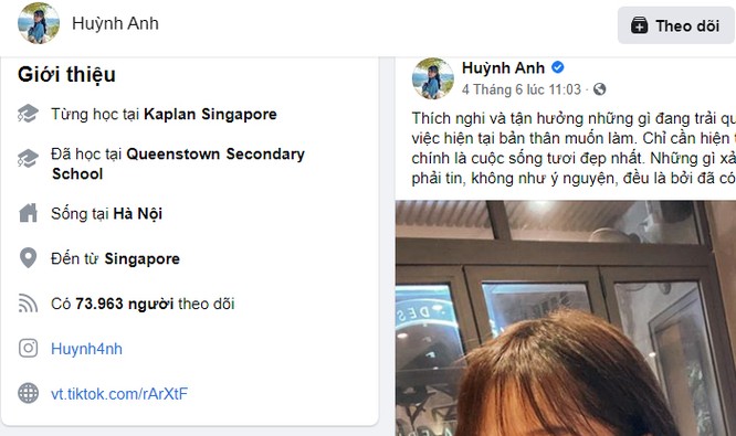 Huỳnh Anh hủy trạng thái “hẹn hò” với Quang Hải trên Facebook ảnh 1