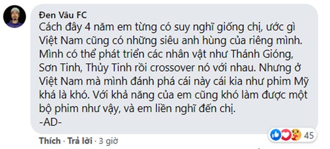 Ngô Thanh Vân hé lộ dự án siêu anh hùng Việt Nam giống IronMan, Superman ảnh 1
