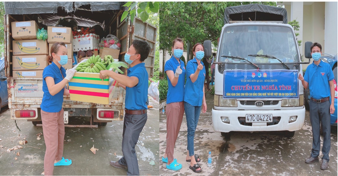 900 hộ dân quận Bình Tân và quận 8 đón nhận nhiều suất lương thực từ người dân Bình Phước ảnh 3