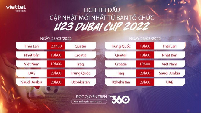 Xem U23 Việt Nam - U23 Iraq ở đâu, kênh nào? ảnh 1