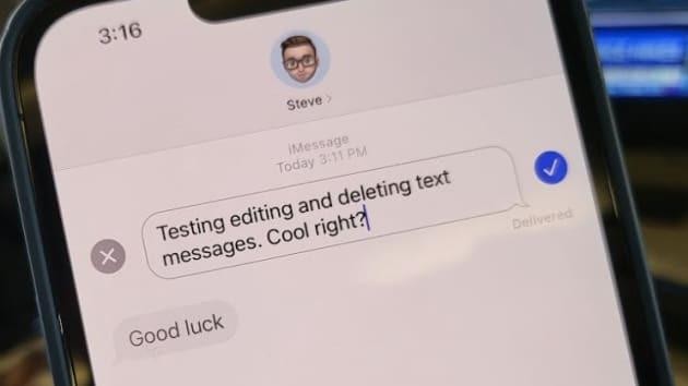 Cách chỉnh sửa và xóa tin nhắn iMessage trên iOS 16 ảnh 1