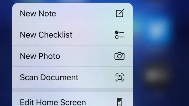 Cách sử dụng một loạt các menu ẩn trên iPhone ảnh 1