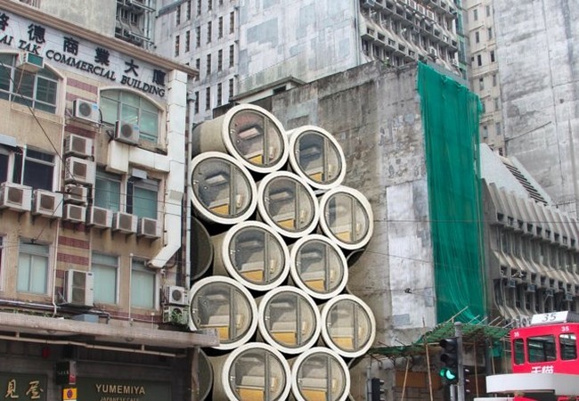 Độc đáo những ngôi nhà ống cống 10m2 – giải pháp hiệu quả về nhà ở cho thành phố đắt đỏ nhất thế giới ảnh 8