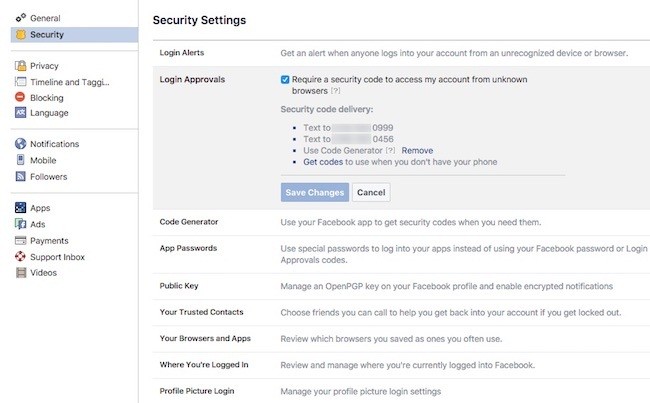 4 thiết lập để đánh bại hacker Facebook ảnh 2