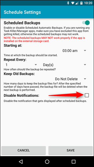 Backup tin nhắn SMS vào email, Dropbox, Google Drive ảnh 15