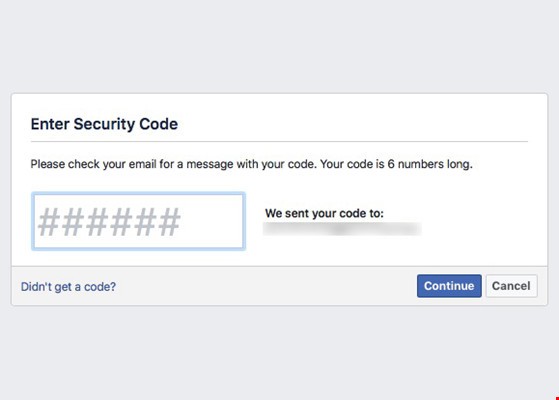 3 bước giúp lấy lại mật khẩu Facebook ảnh 3