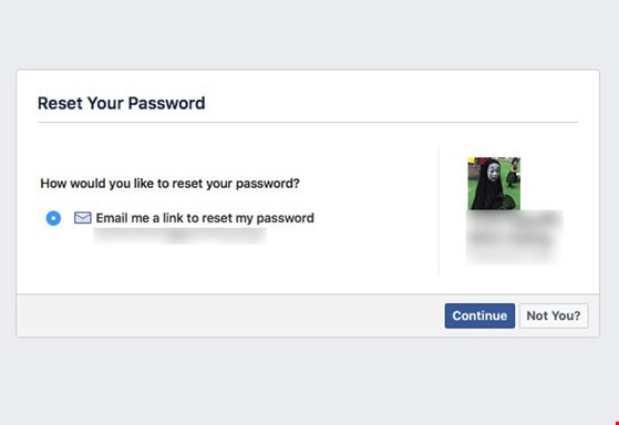 3 bước giúp lấy lại mật khẩu Facebook ảnh 2