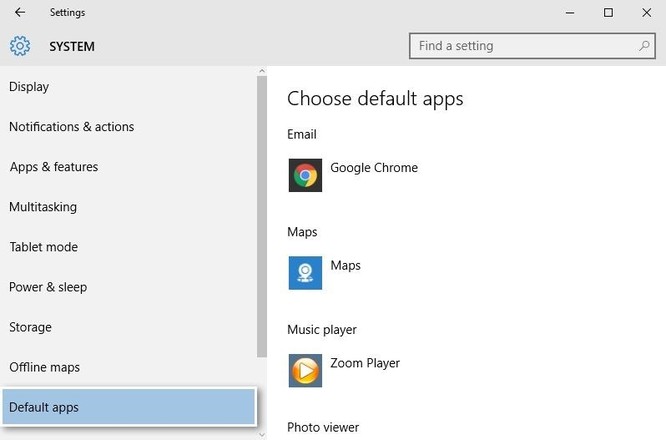 Xử lý lỗi Windows 10 không cho đặt ứng dụng mặc định ảnh 1