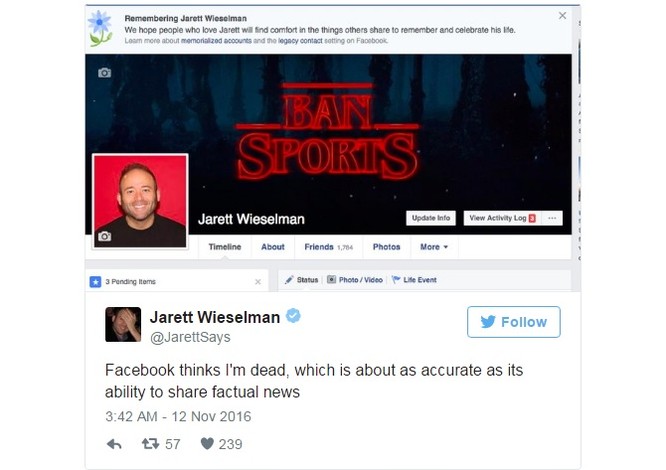Facebook vô tình “báo tử” hàng ngàn người dùng do gặp lỗi ảnh 1