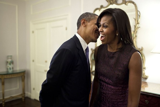 Những điều ít biết về chuyện tình của vợ chồng Tổng thống Obama ảnh 12