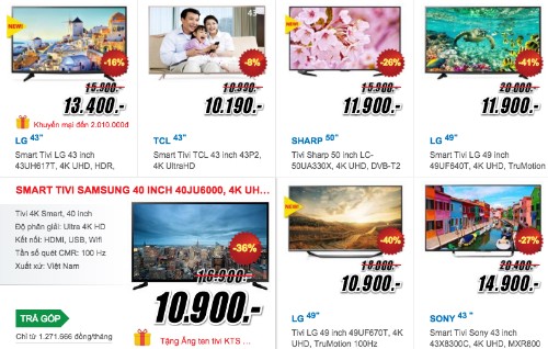 TV 4K giá rẻ “đổ bộ” vào Việt Nam cuối năm ảnh 1