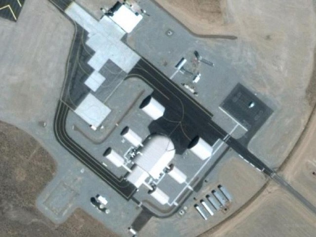 Hé lộ căn cứ quân sự tối mật của Mỹ trên sa mạc Nevada ảnh 1
