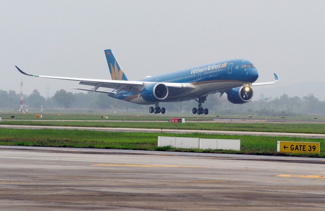 Vietnam Airlines đón nhận máy bay Airbus A350 thứ 5 ảnh 1
