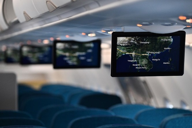Ngắm máy bay A321neo - lớn nhất gia đình A320, có cả hệ thống giải trí không dây - mà Vietnam Airlines vừa nhập về ảnh 3