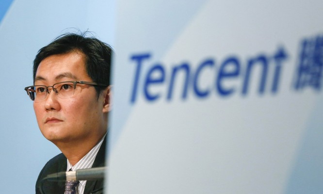 Chủ tịch kiêm CEO Tencent Pony Ma Huateng. Ảnh: AP.