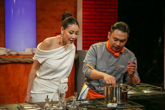 Hoa hậu Hà Kiều Anh làm giám khảo Top Chef Việt Nam ảnh 10