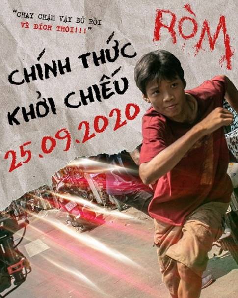 Ròm chính thức khởi chiếu tại Việt Nam kể từ ngày 25/9 (Ảnh: ĐPCC) 