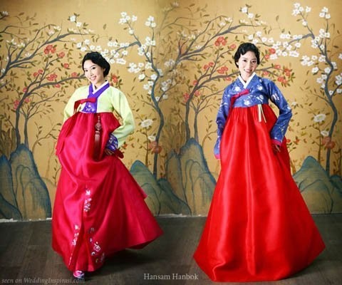 7 mẫu váy cưới độc đáo của các nước châu Á ảnh 1