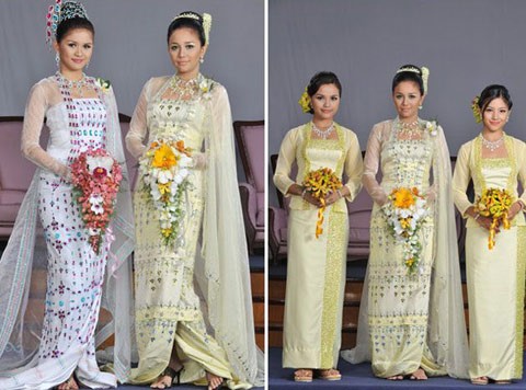 7 mẫu váy cưới độc đáo của các nước châu Á ảnh 10