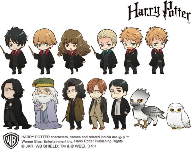 Chiêm ngưỡng các nhân vật Harry Potter phiên bản anime ảnh 5
