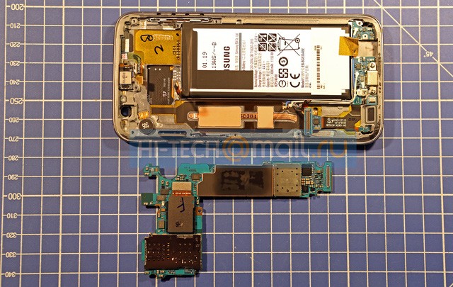 Mổ bụng Galaxy S7 xem tản nhiệt bằng chất lỏng ảnh 6