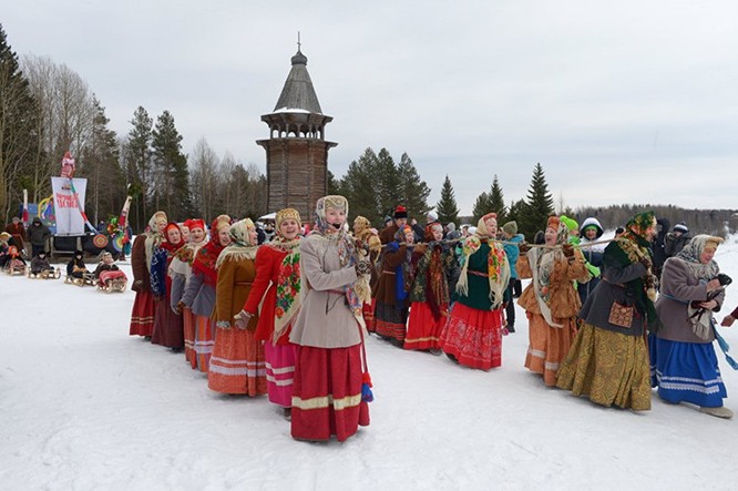 Người Nga nô nức với Lễ Giã biệt mùa Đông ảnh 2