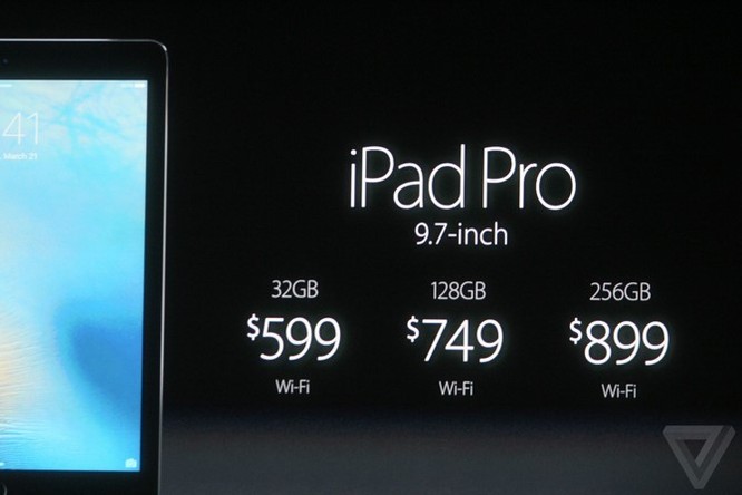 Apple: Ra mắt iPad Pro 9.7 inch, thêm phiên bản 256GB ảnh 14