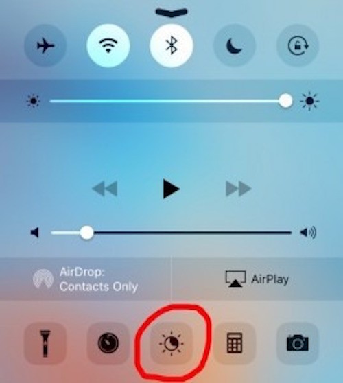 Cách sử dụng tính năng Night Shift trên iOS 9.3 ảnh 2