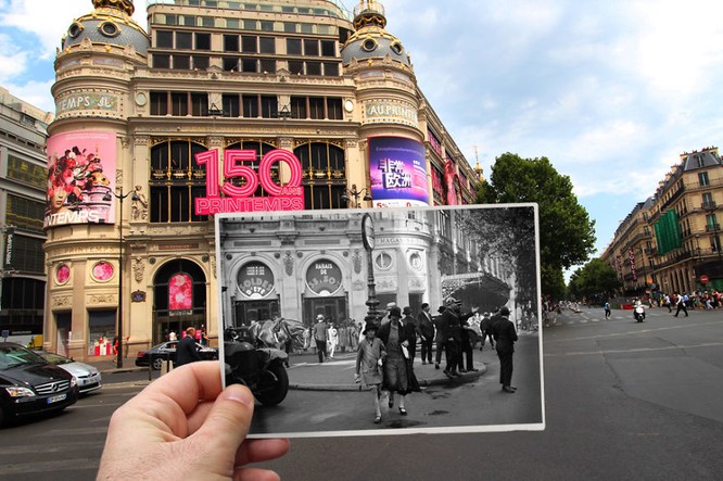 Paris xưa và nay qua những bức ảnh độc nhất ảnh 9