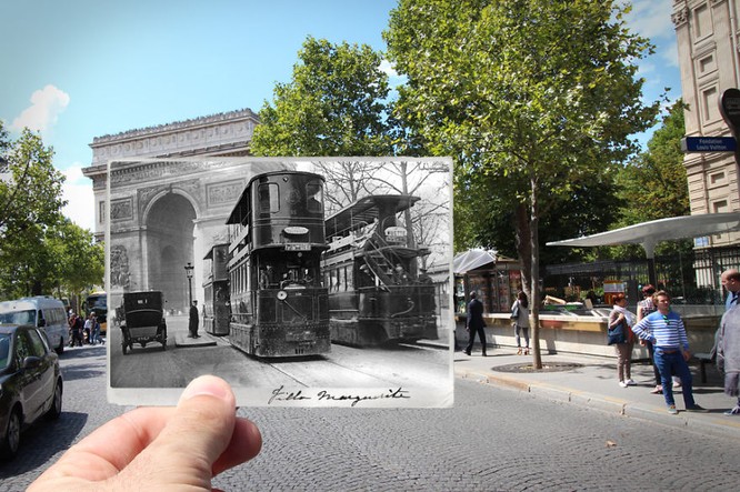 Paris xưa và nay qua những bức ảnh độc nhất ảnh 7