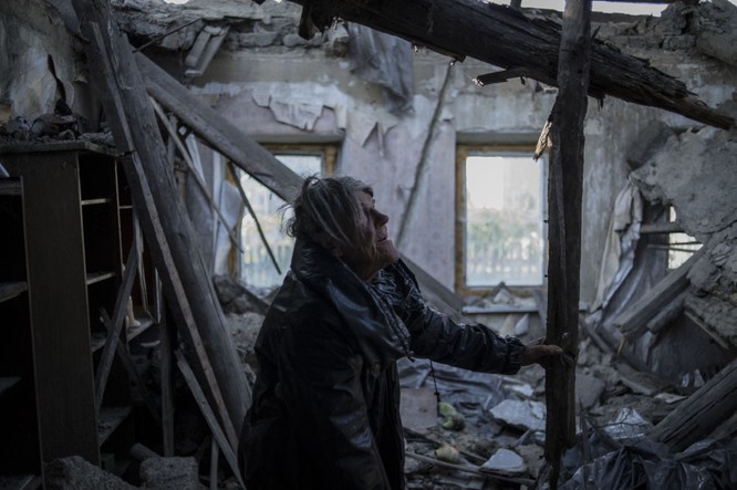Xung đột Ukraine: Những hình ảnh 'hơn vạn lời nói' ảnh 7