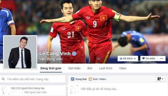 Facebook thành "cần câu cơm" của cầu thủ Việt ảnh 1