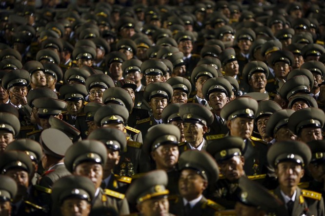 North Korea's military is called the "Korean people's army" or the KPA.