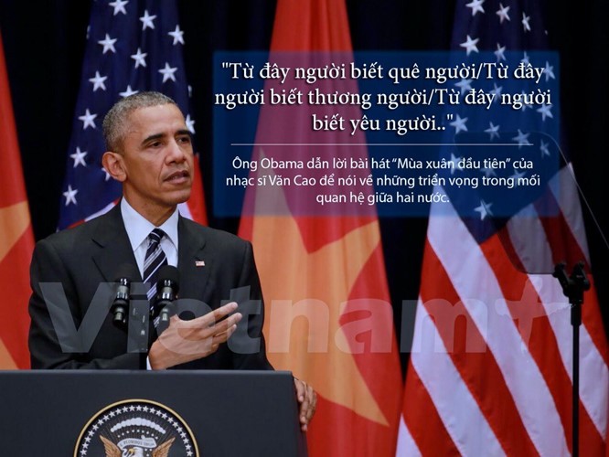 8 câu nói "để đời" trong bài phát biểu của Tổng thống Obama ảnh 2