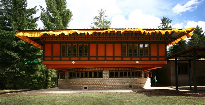 Triết lý 'trời tròn đất vuông' của người Việt hóa công trình độc đáo ở Bhutan ảnh 4
