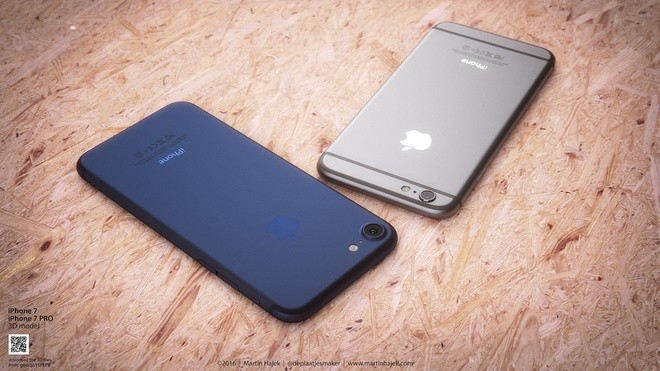 iPhone 7 có phiên bản màu xanh với thiết kế đẹp mắt ảnh 1