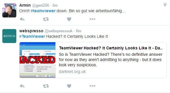 Teamviewer lại sập trên toàn thế giới vì bị hack? ảnh 2