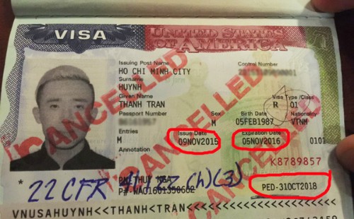 Những điều nằm lòng khi xin visa Mỹ để tránh rủi ro như MC Trấn Thành (video) ảnh 1
