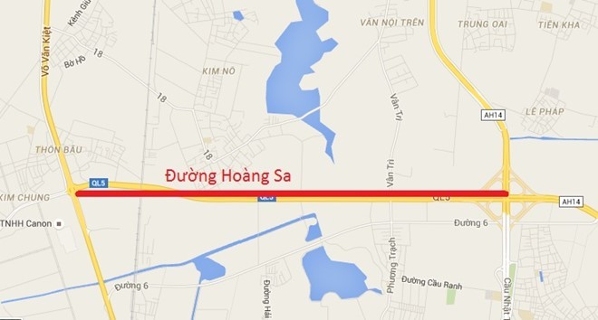 Cận cảnh 2 con đường sẽ mang tên Trường Sa và Hoàng Sa tại Hà Nội ảnh 1