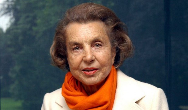 Liliane Bettencourt- nữ doanh nhân 92 tuổi, người Pháp với khối tài sản 388 tỷ USD.