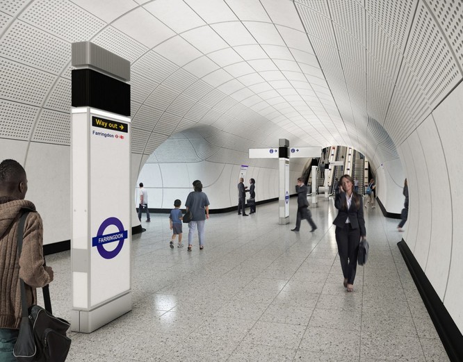 Choáng ngợp với hệ thống tàu điện ngầm hiện đại của London ảnh 15