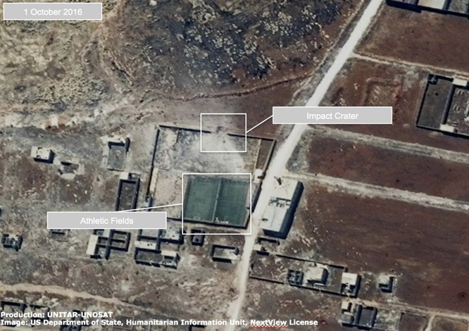 Chiến sự Syria: Tử địa Aleppo tan hoang nhìn từ vệ tinh ảnh 2