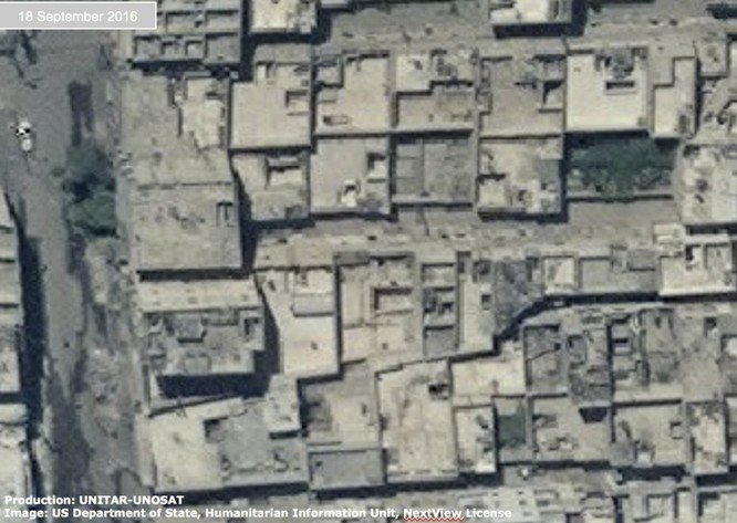 Chiến sự Syria: Tử địa Aleppo tan hoang nhìn từ vệ tinh ảnh 8