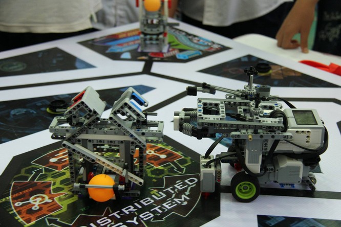 65 đội “kỹ sư robot” nhí giành vé dự thi quốc tế tại Malaysia ảnh 8