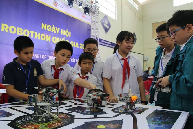 65 đội “kỹ sư robot” nhí giành vé dự thi quốc tế tại Malaysia ảnh 2