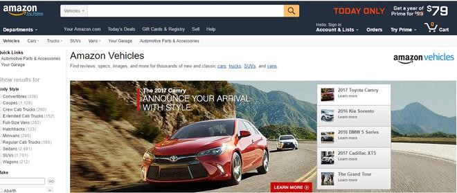 Amazon sẽ bán ô tô qua internet với giá chỉ bằng 70% giá thị trường ảnh 1