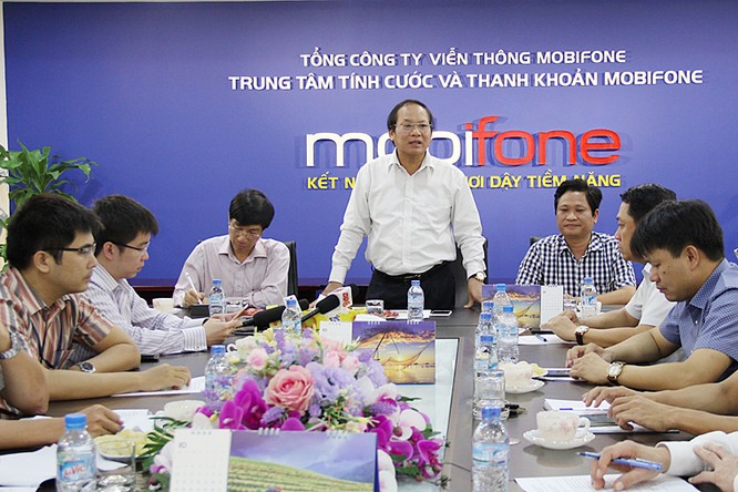 Bộ trưởng Trương Minh Tuấn kiểm tra công tác thanh tra, kiểm tra của Đoàn tại Tổng Công ty Viễn thông Mobifone