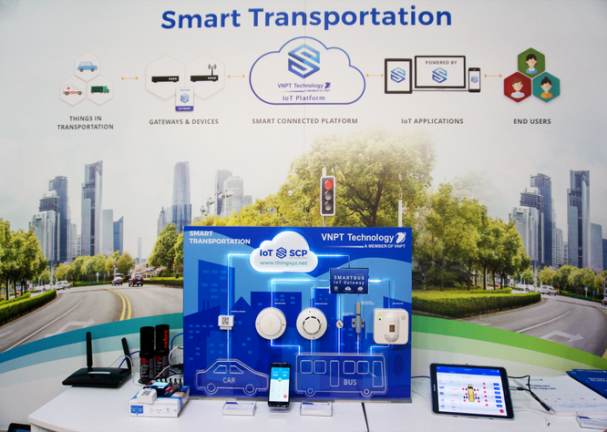 Mô hình giải pháp Smart Transportation của VNPT Technology