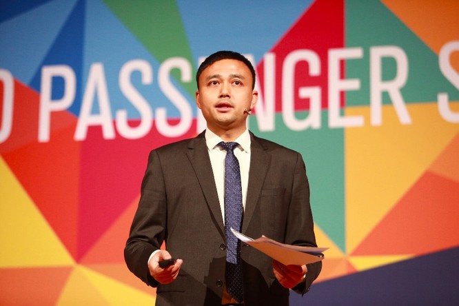 Ông Yuan Xilin, Chủ tịch lĩnh vực giao thông của Huawei EBG tại hội nghị